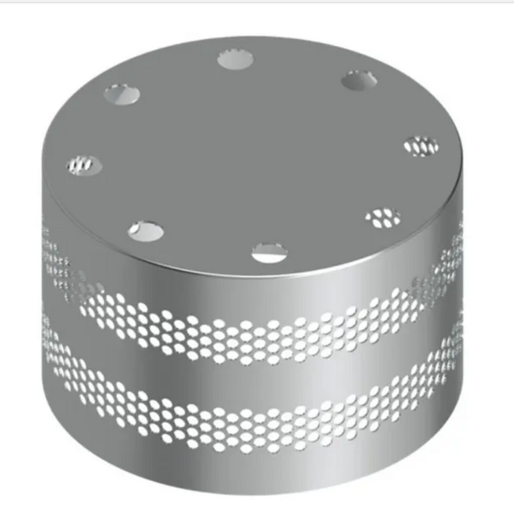 Rear Drive Axle Hub Cover With Flat Top Push-On Lug Nut Covers