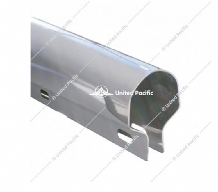 30" Stainless Steel Heavy Duty Mud Flap Hanger - 2" Bolt Pattern