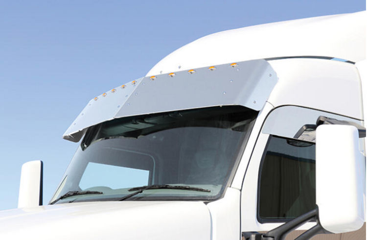 RoadWorks Peterbilt Windshield Visors